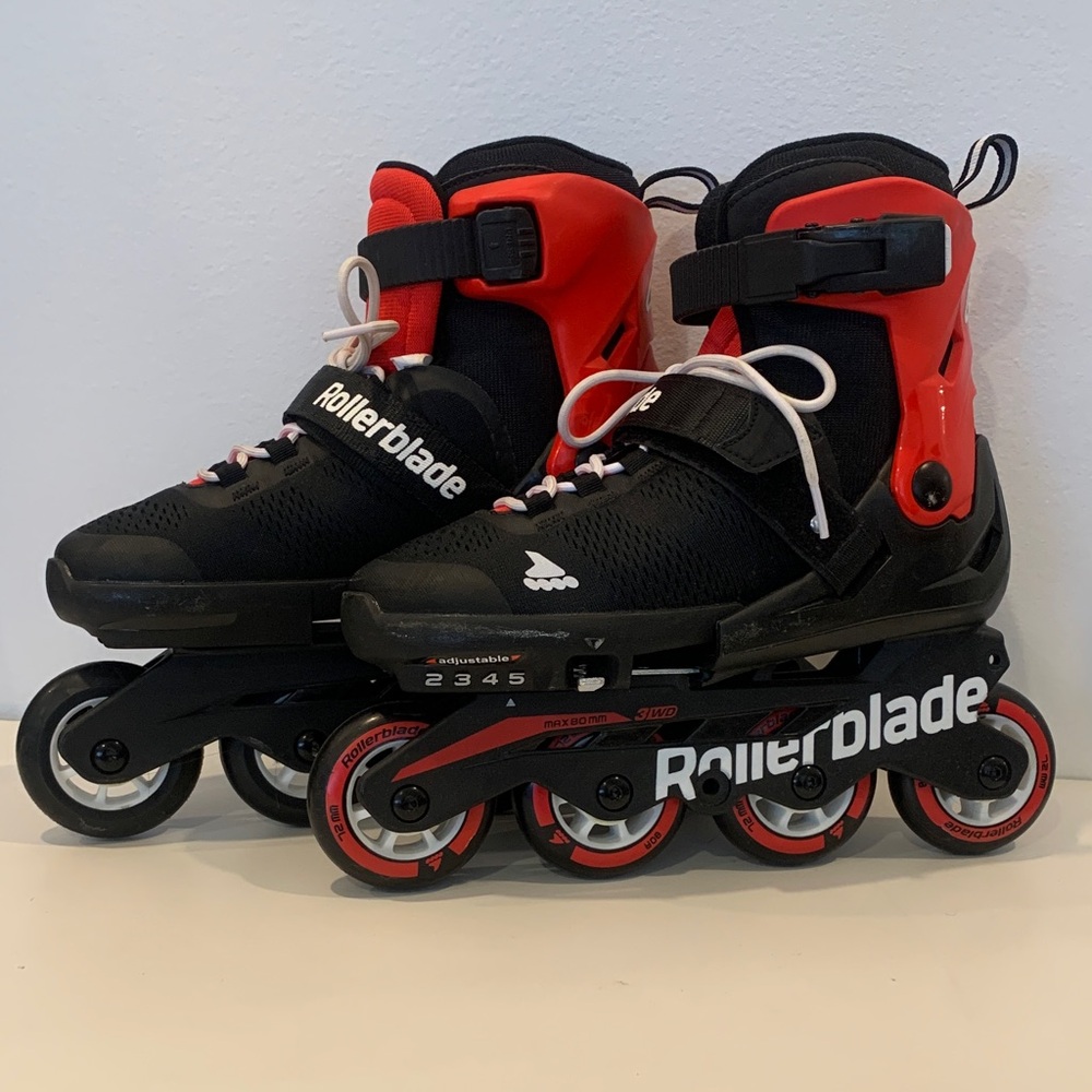 Rollerblade youth Inline Skates - Black and Red